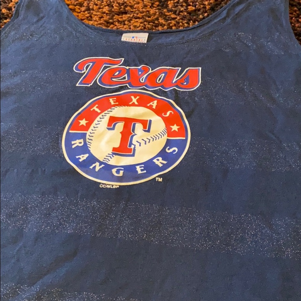 ⚾️Texas Rangers tank M⚾️ - Picture 2 of 3